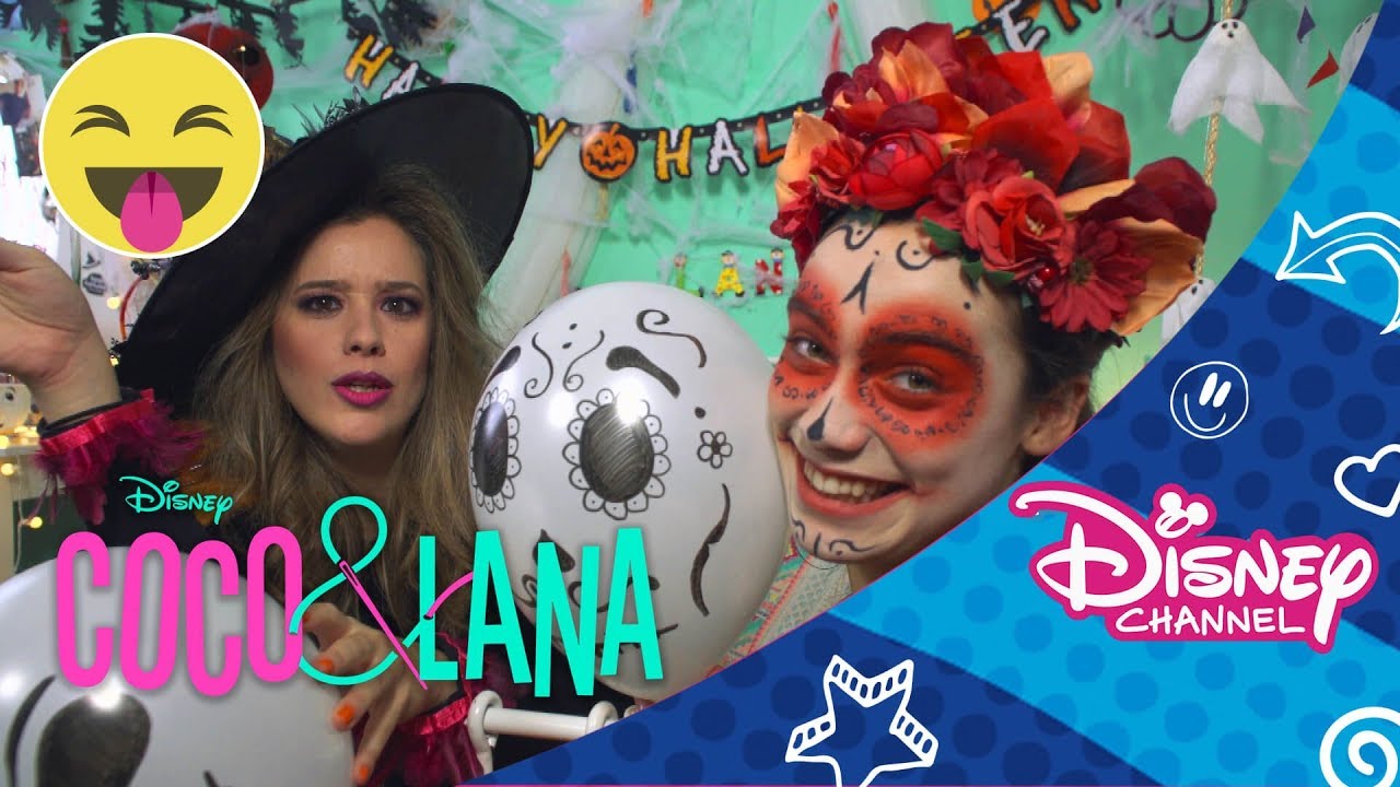 Coco & Lana: ¡Noche de Halloween!  | Retos terroríficos + Disfraces molones | Disney Channel Oficial