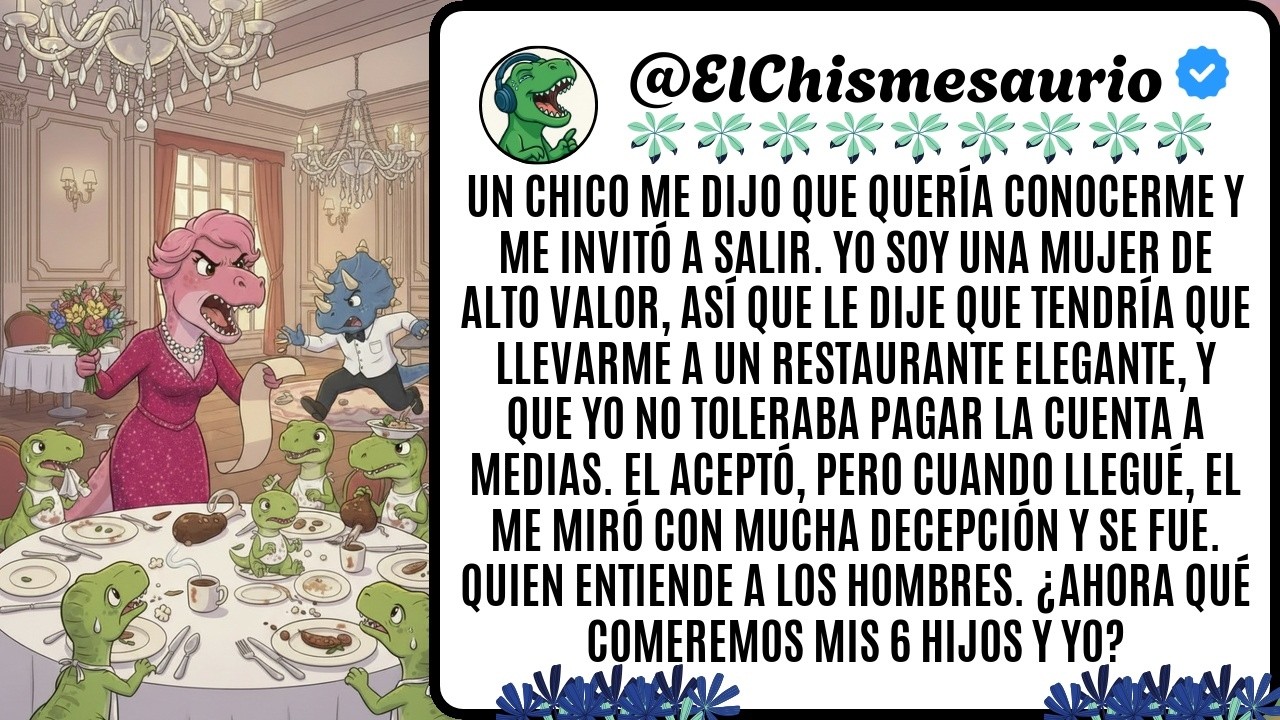 Un chico me dijo que quería conocerme y me invitó a salir. Yo soy una mujer de alto valor