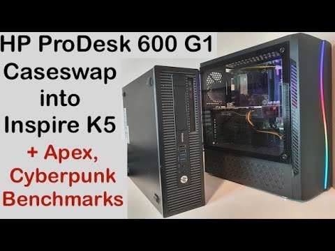 HP ProDesk 600 G1 Caseswap into Kolink Inspire K5