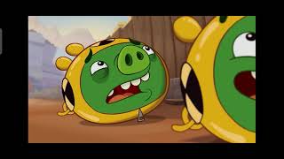 angry birds toons crash test piggies (funny voiceover)