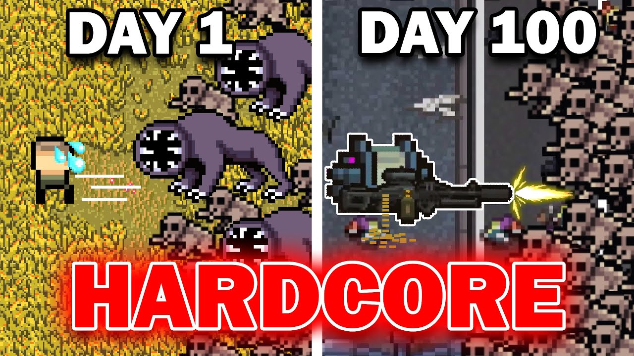 I Survived 100 Days in This Pixelated Stalker Like Game