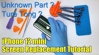 Match Highlights iPhone 12 mini Screen Replacement Tutorial - Solutions for Ture Tong & Unknown Part #repair #screen