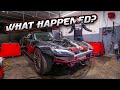 €100,000 Corvette C6 drift car BARELY makes the dyno, but....