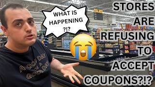 STORES ARE REFUSING TO ACCEPT COUPONS?!? ~ WHAT IS HAPPENING?!?