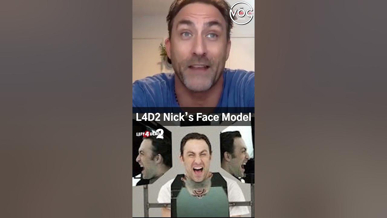 Nick's Face Model on L4D2 #l4d #left4dead #left4dead2 - YouTube