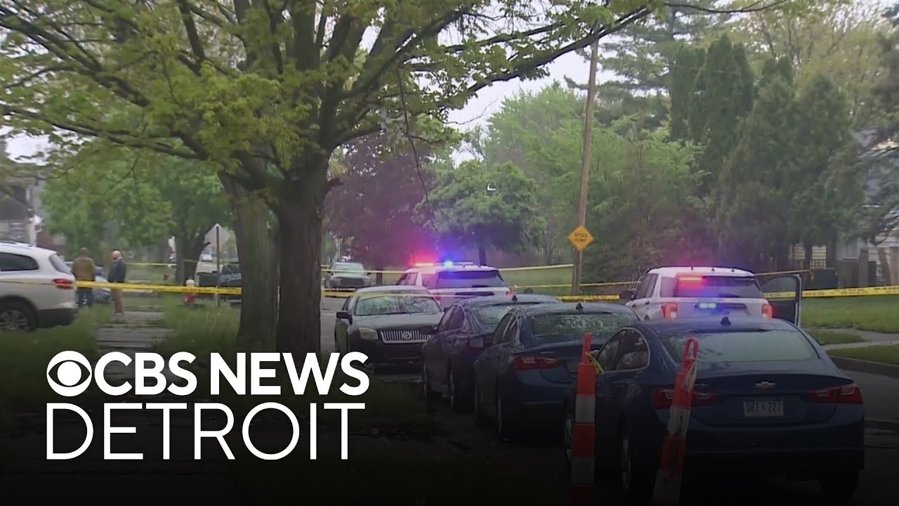 Woman dead, man injured, after double shooting in East Detroit - YouTube