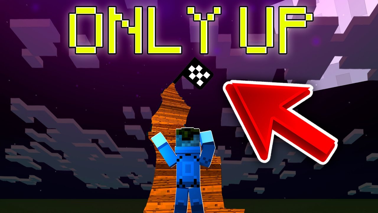 Minecraft Only Up Stream: Завоевание Только Точки Доступа В.