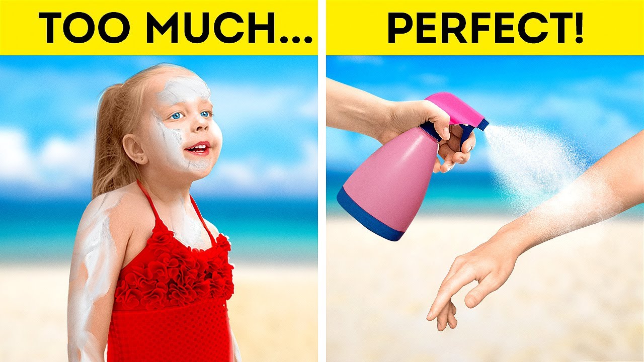 ⁣BEST SUMMER HACKS YOU WISH YOU KNEW SOONER