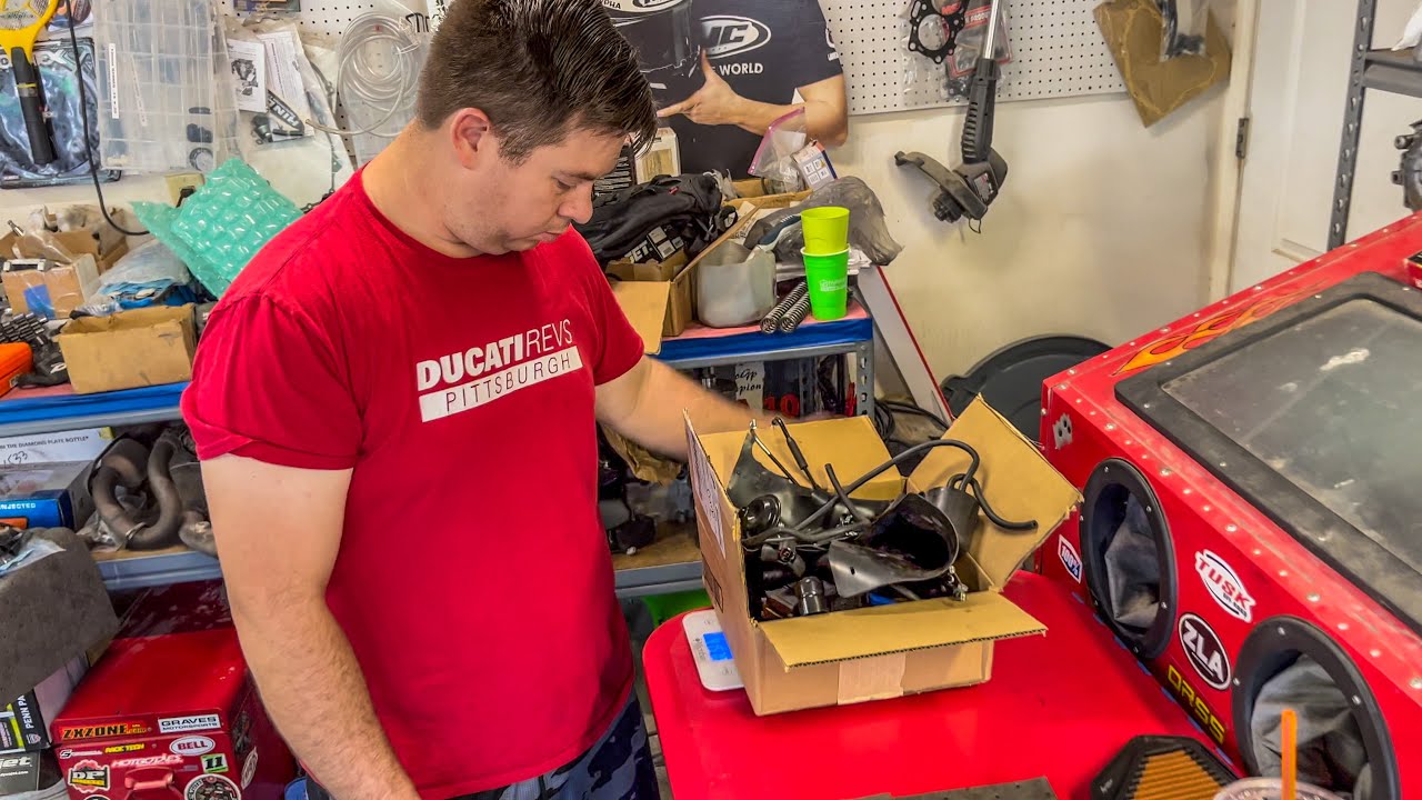 Here Is How Much Weight You Save By Removing ZX10R Emissions - YouTube