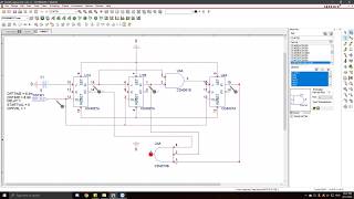 Mod-8 and Mod-6 Synchronous Counter PSpice