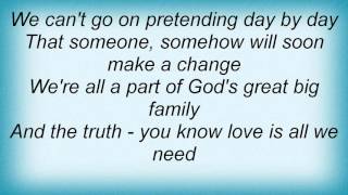 Lionel Richie - We Are The World - Usa For Africa Lyrics