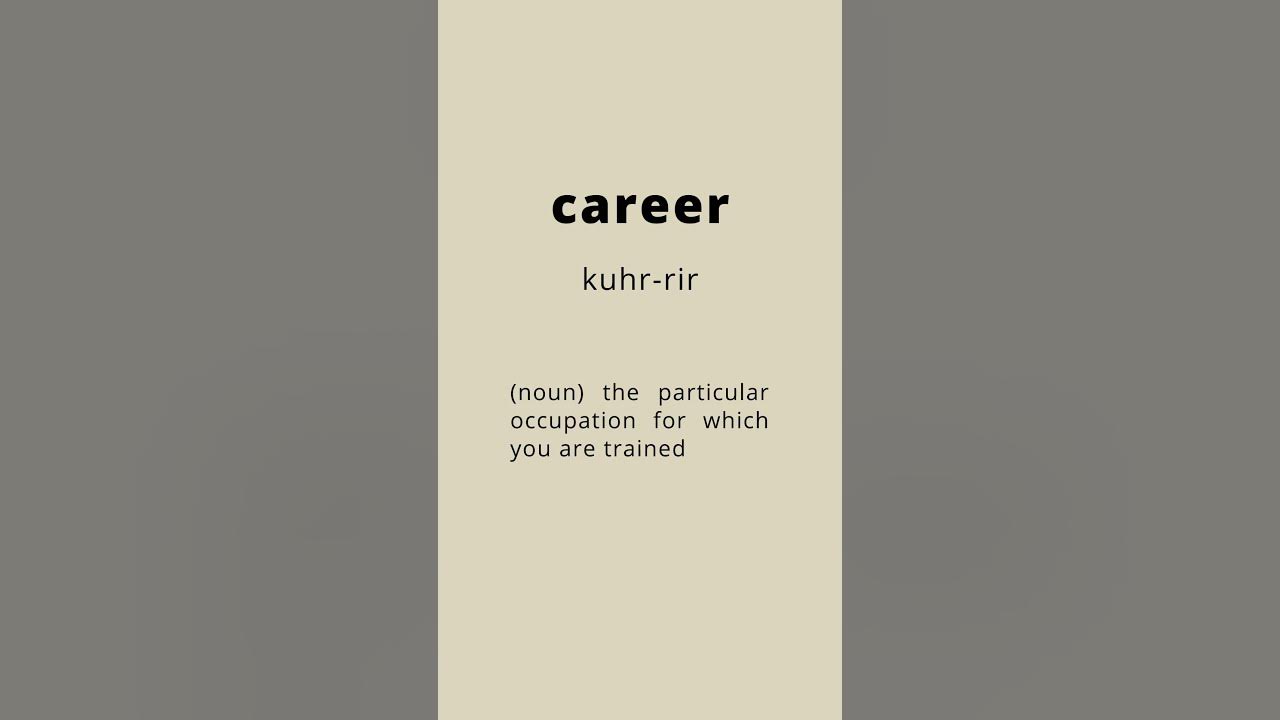How To Pronounce Career Pronunciation And Meaning YouTube how-to-pronounce-career-pronunciation-and-meaning-youtube