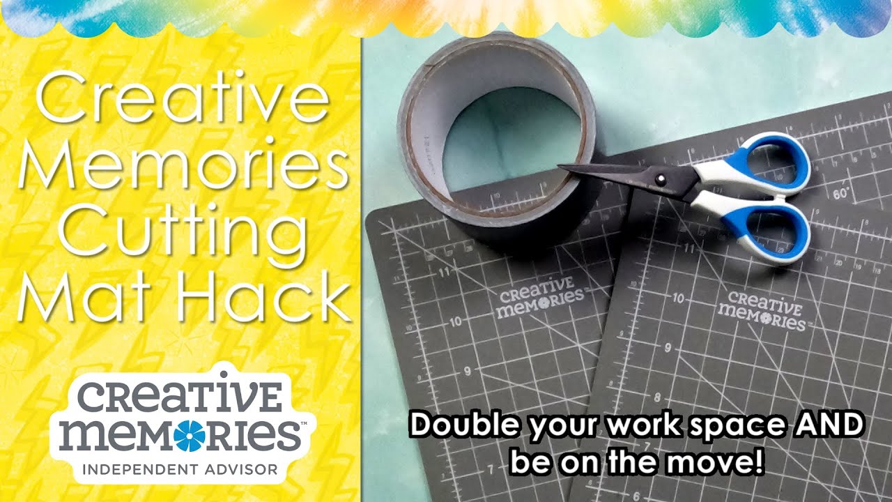 Creative Memories Cutting Mat Hack YouTube