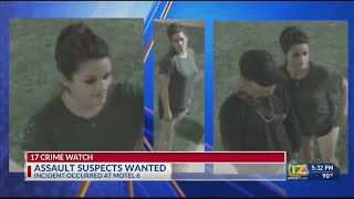 Two wanted in connection with Motel 6 stabbing