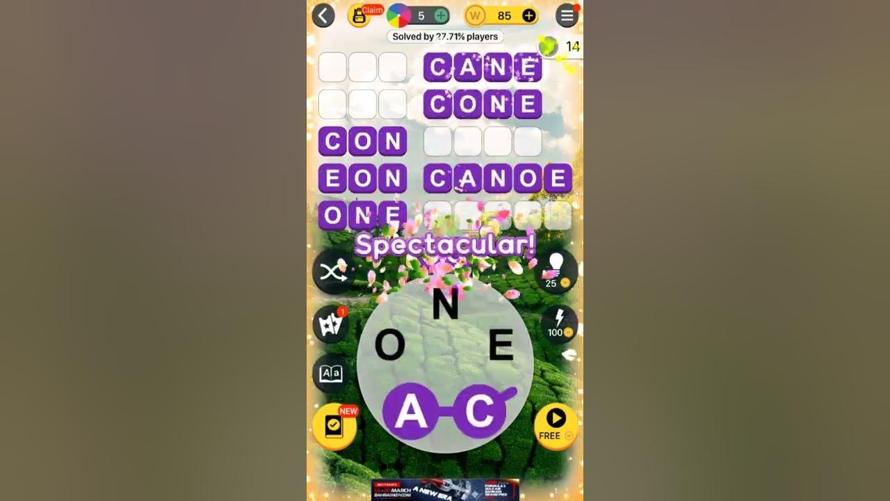 Word Trip Level 66 - YouTube