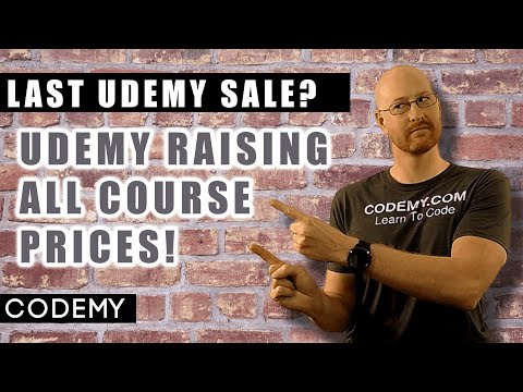 וִידֵאוֹ: למה Udemy העלתה מחירים?