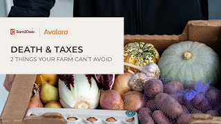 Death and Taxes - Two Things Your Farm Cannot Avoid