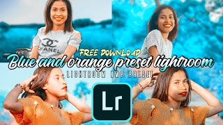 CARA EDIT FOTO DI LIGHTROOM | BLUE AND ORANGEDARK | FREE PRESET LIGHTROOM | EL_CORE CREATIVE screenshot 4