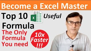 Top 10 Useful Formula in Excel | Most useful and daily uses function in excel