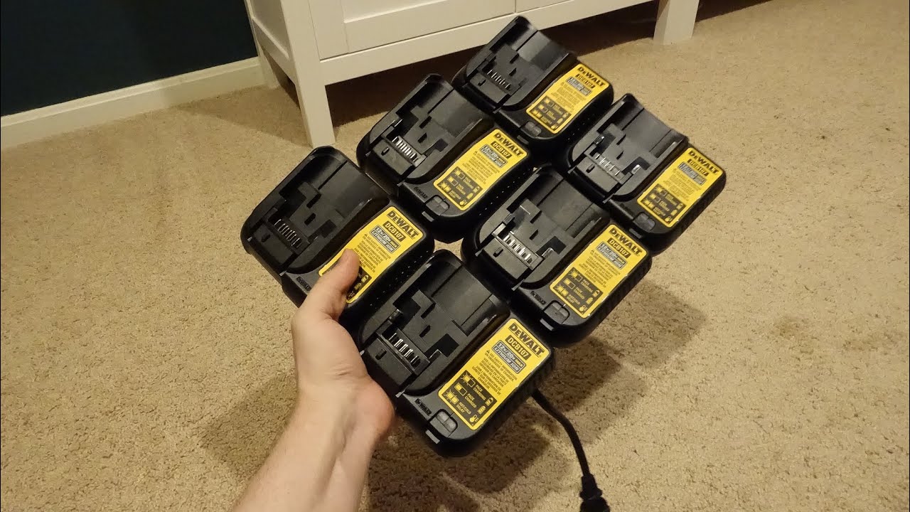 dewalt battery charger 20v