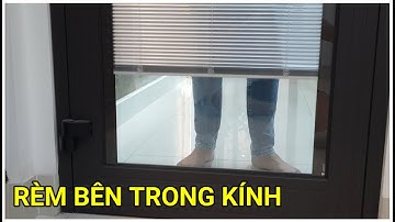 🔴 QW22173 - NHÔM BLK CỬA ĐI KÍNH HỘP HÚT CHÂN KHÔNG RÈM TRONG KÍNH || NHÔM BLK TIÊU CHUẨN ĐỨC