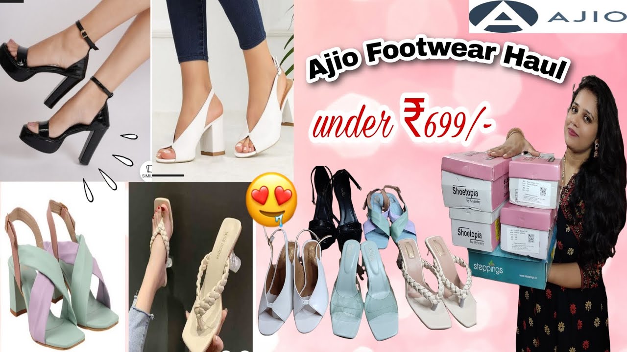 ajio platform heels