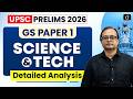 Science & Technology Section Detailed Analysis | Prelims GS Paper Answer Key | Drishti IAS English