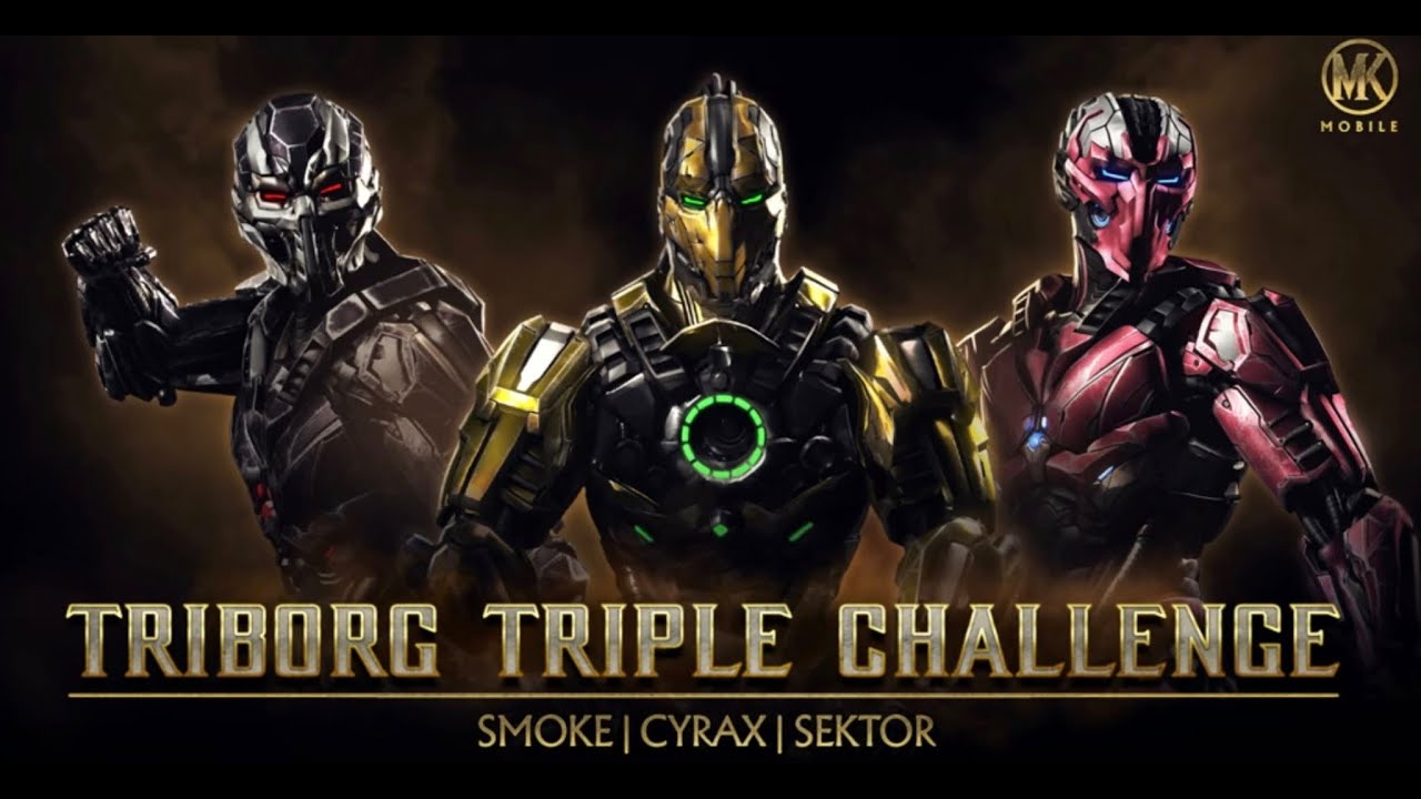 MK Mobile: {Сложный} Испытание Сайракса (LK-4D4) и Триборга {Это мой фильм}