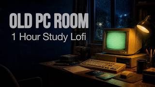 Old Computer Room Lofi | 1 Hour Retro Study Music for Focus & Coding