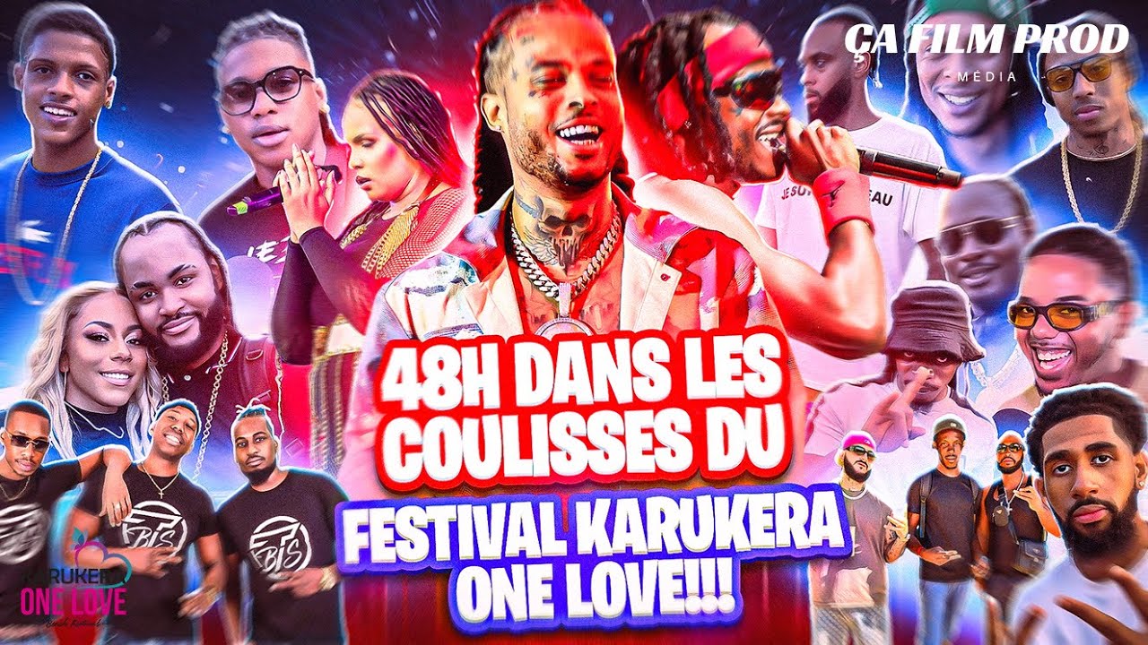 48 h dans les coulisses du festival KARUKERA ONE LOVE !!!  Kalash , Tiitof , Kima , Shanika …