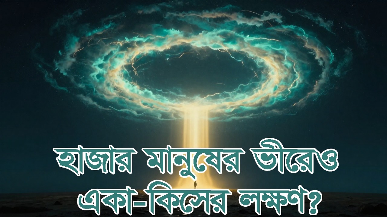হাজার মানুষের ভীরেও একা—কিসের লক্ষণ? Surrounded but Still Alone? 7 Deep Reasons Why. #আলোরপথে