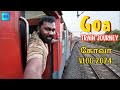 Train to goa tamil vlog theni to goamoto vlogging journeygoa budget tour tamil