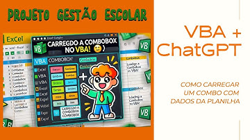 Carregando a ComboBox com Dados no VBA! 📋🔄 (Passo a Passo)