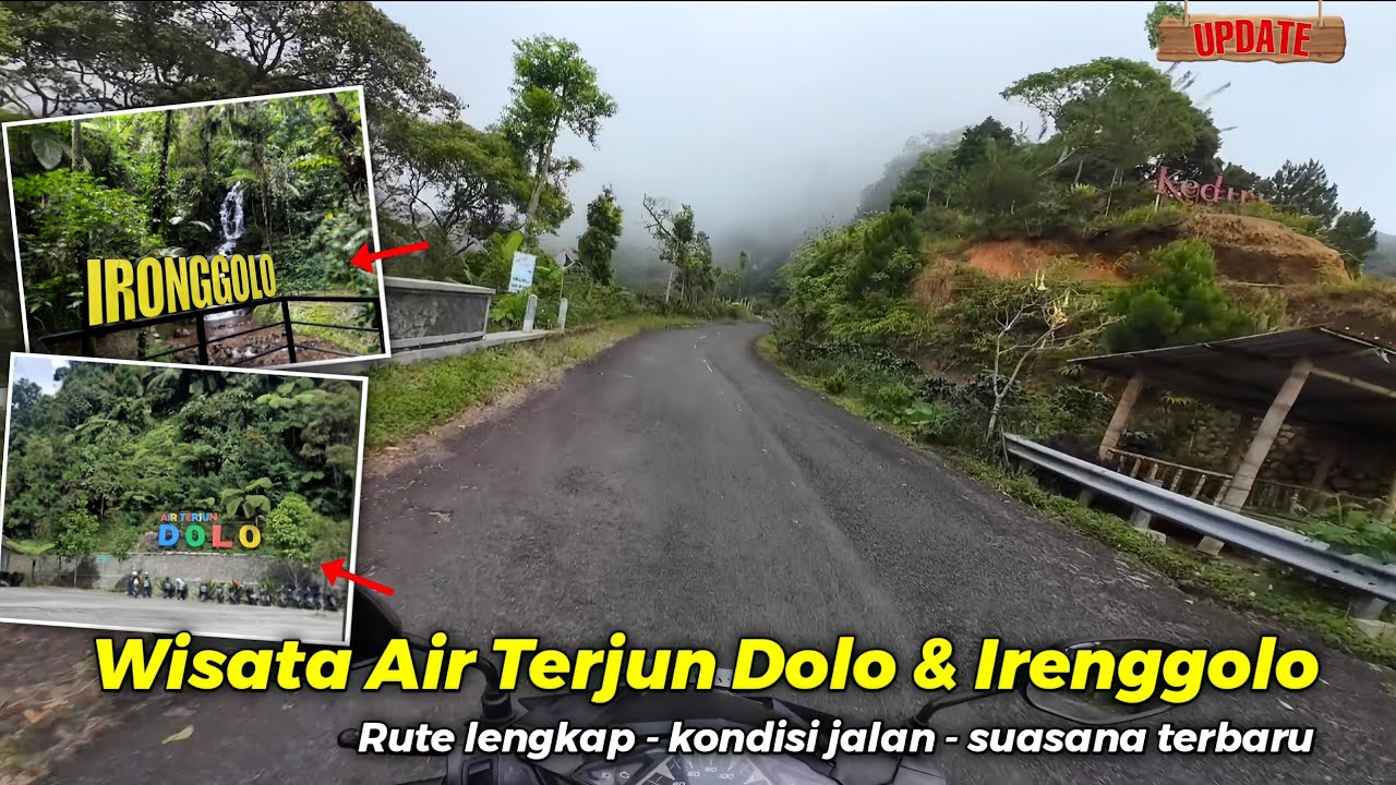 Rute dan Akses Jalan Menuju Wisata Air Terjun Dolo & Irenggolo Kediri Terbaru | Rekomendasi healing