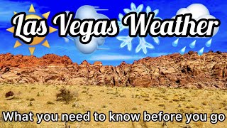 ☀️ Las Vegas Weather Update 2022 🌬️ Know before you Come! 🌨️ image