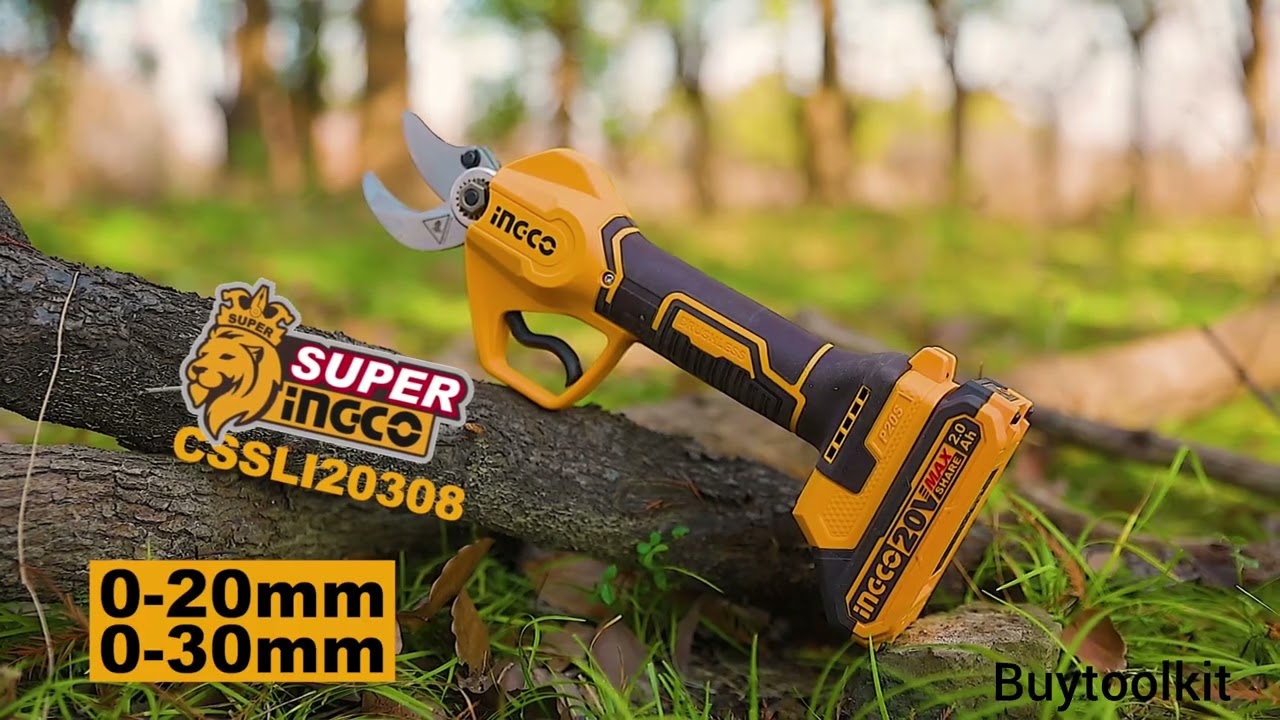 Ingco Cordless Gauge Straight Shear 20v + Battery
