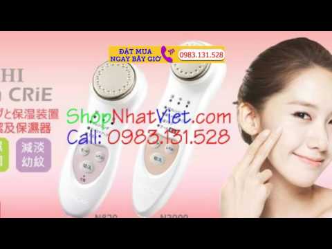 Video Hada Crie N2000 Nhật Máy full box, sạc điện giải rộng... - youtube