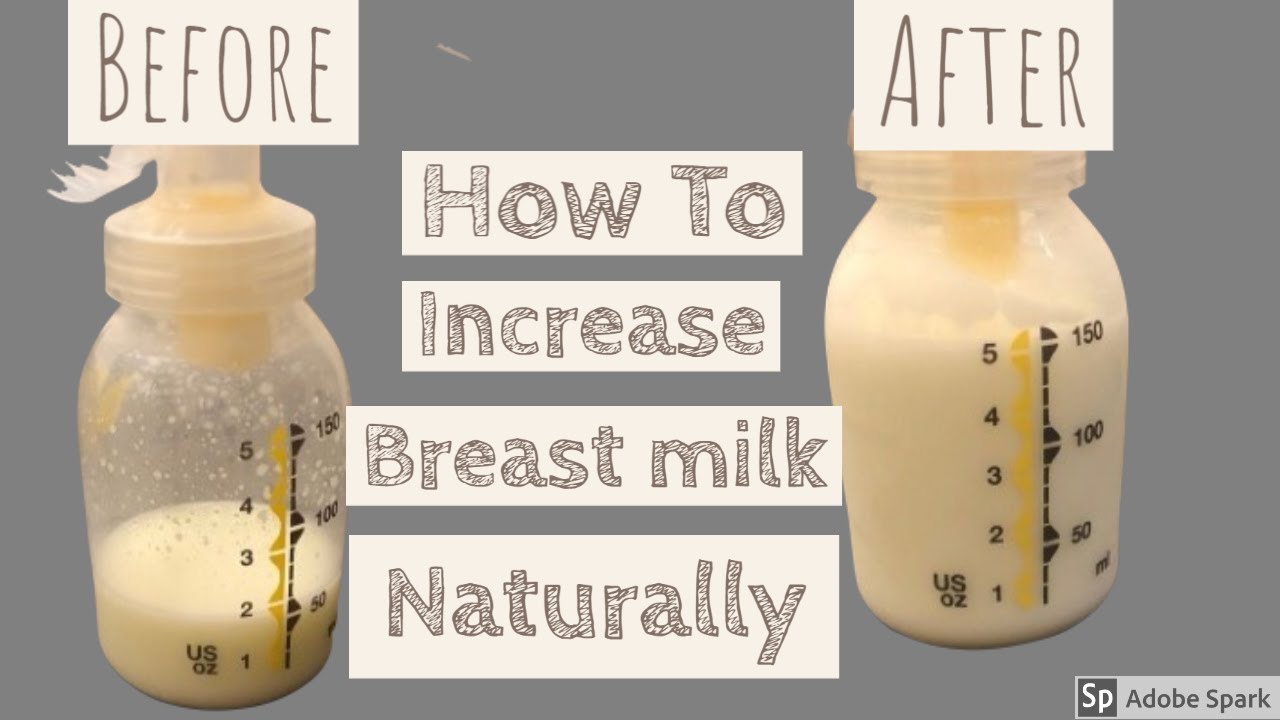 Natural Ways To Boost Milk Supply For Breastfeeding Mums 