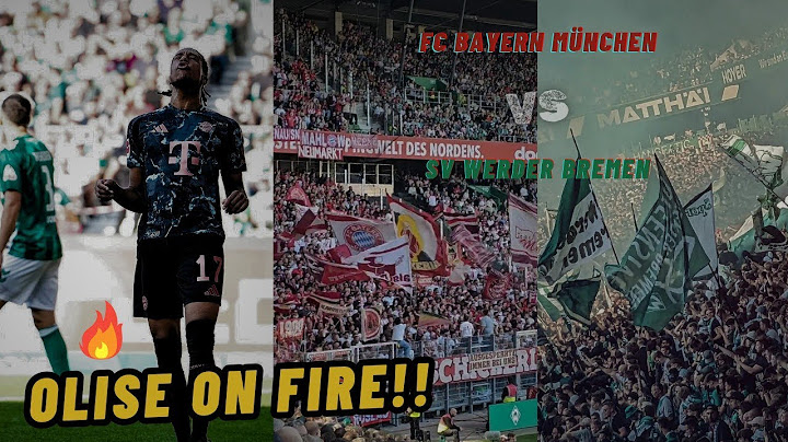 SV Werder Bremen vs Bayern Munchen | Olise ON FIRE!! Great Atmosphere at The Stadion | Fulltime 0-5