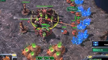 SC2: 1v1 Zerg vs Terran - Fast Expand before pool build