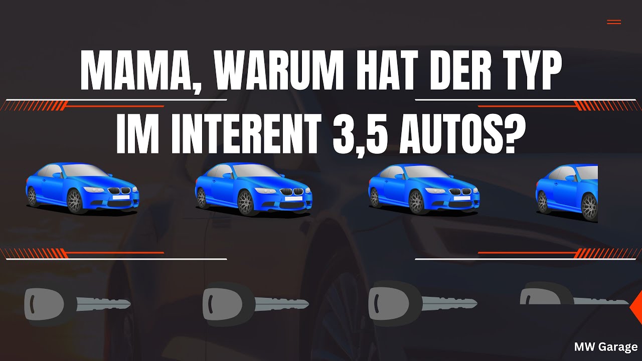 3 Autos und ein halber Passat? Mein verrückter Start mit MW-Garage!