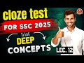 Cloze test for ssc cgl, stenographer, mts, chsl, cpo, gd ( Day 12 ) _ ssc cloze test