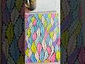 Easy zen doodle drawing tutorial #art#zentangle #satisfying