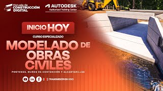 🚨Inicio | Modelado de obras civiles👷‍♂️ | Infraworks, Revit, Civil 3D