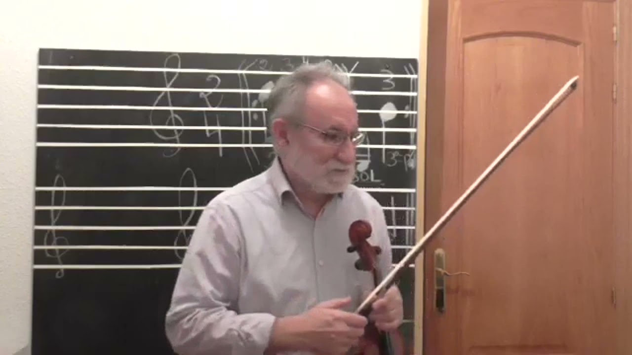ALELUYA. Tutorial de violín. Prof. JOAQUÍN BP.