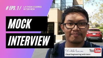 #MockInterview Eps. 1 | Latihan Coding Interview Algoritma + Data Struktur Sederhana