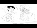 Edgeworth failed NNN || an Ace Attorney Animatic I was forced to have public bc my friend made me.