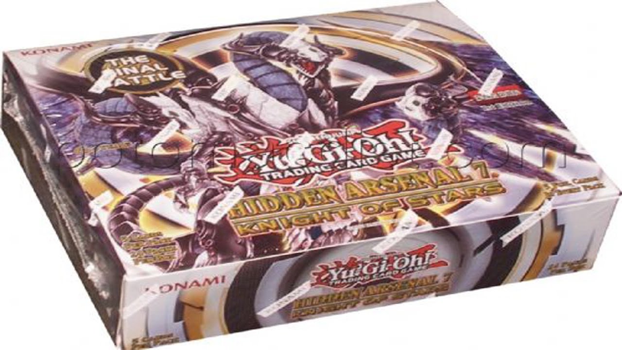 hidden arsenal 7 knight of stars booster box Yugioh Singles Chapter 1 Display YuGiOh Hidden Arsenal Booster Box