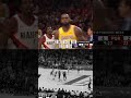 LeBron's first and last Lakers buckets came the same way. 👑