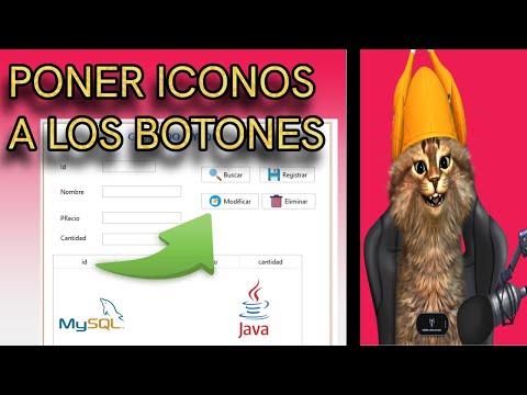 COMO PONER ICONOS A LOS BOTONES - JAVA NETBEANS
